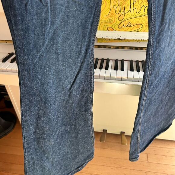 LEE Bell Bottoms Denim Jeans Pants USA 8 Medium 30"X33" - Picture 5 of 16
